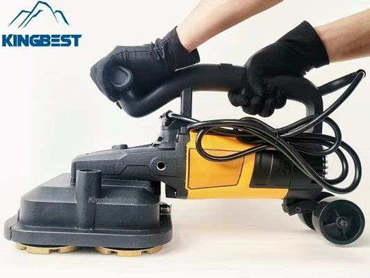 Four-head Dust-free Concrete Grinder Floor Renovation Machine Free Shipping