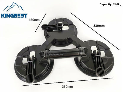 Upgraded Glass Suction Cups 3-cups