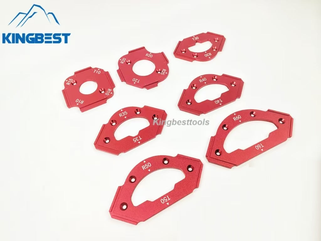 4 in 1 Woodworking Fillet Positioning Template Contour Ruler Fillet Mold R10-R50-Free Shipping To US Mainland A01