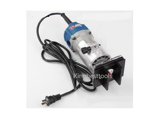 Promotion! 2 in 1 Slotted Base and Bakelite Slotting Locator/65mm Woodworking Trimming Machine Free Shipping to US Mainland A01