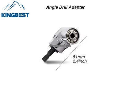 105 Degree Turning Magnetic screwdriver adapter, electric drill extension, corner tool free shipping