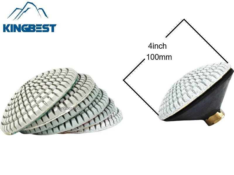 7 step Curved Wet Polishing Pad