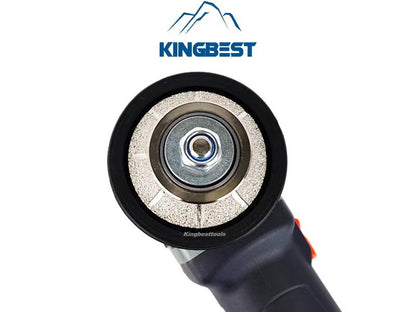 Diamond Hand Profile Router Bits Vacuum Brazed Wheel Granite Marble Stone Grinding Bits M14 5/8-11 Thread