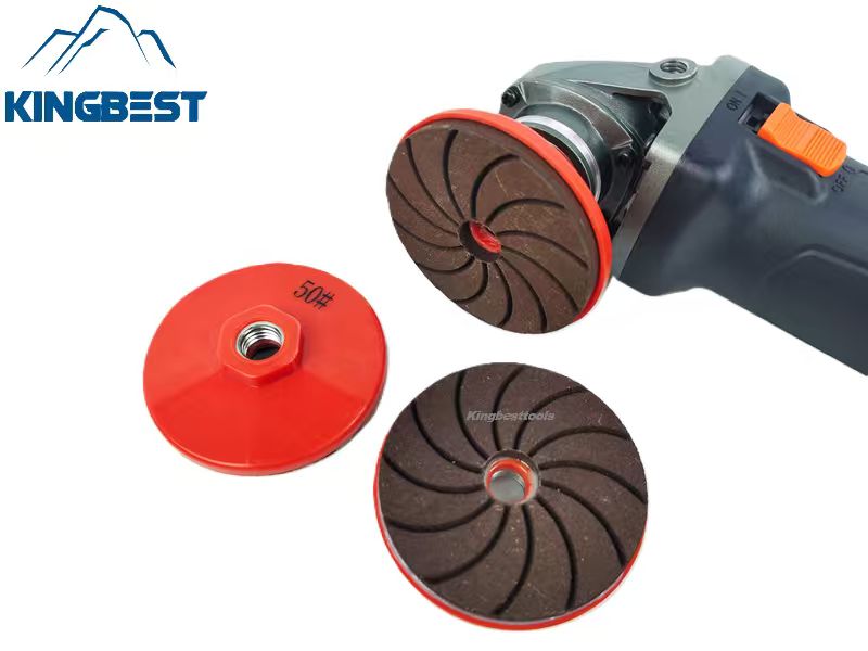 80mm 3 Inch Polishing Pad Resin Edge Grinding Wheel