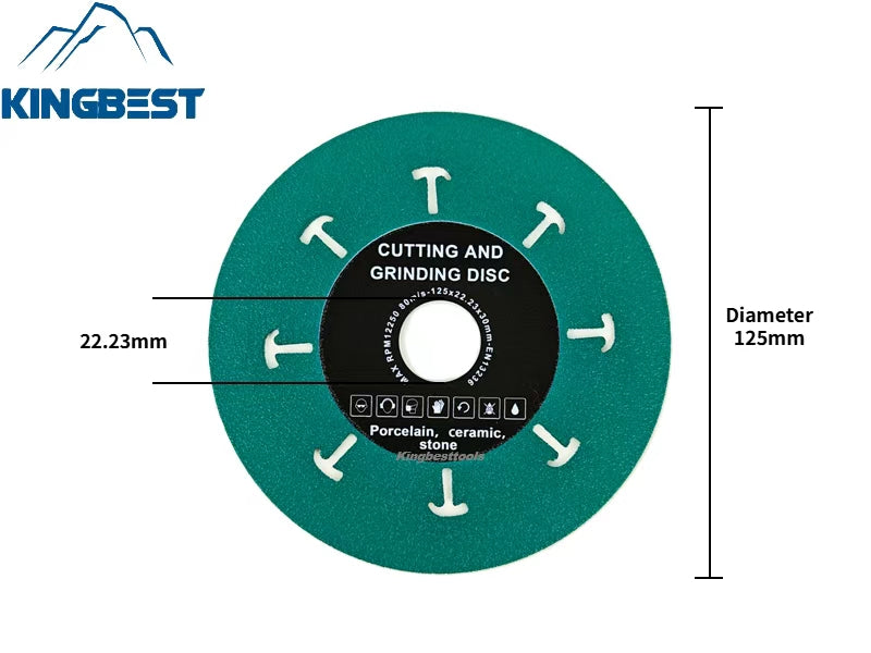 Diamond discs for cutting and grinding