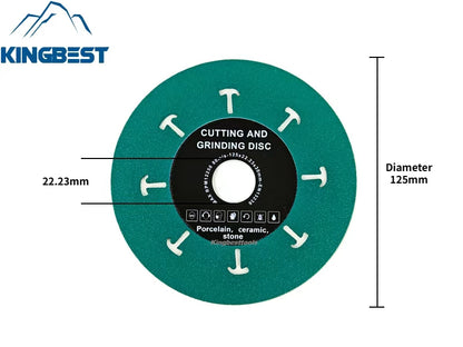 Diamond discs for cutting and grinding