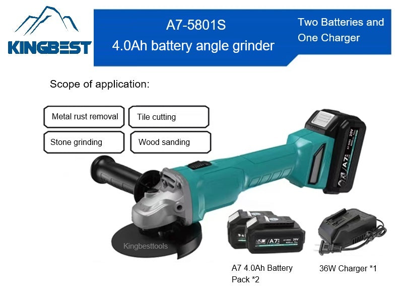 Lithium battery angle grinder, electric hand grinder, rechargeable grinding and cutting machine free shipping.