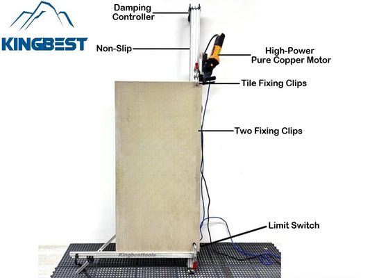 Automatic Chamfering Cutter with Frame Vertical Automatic Chamfering Machine Rail Tiles Cutter For Tiles Porcelain Ceramics-Free Shipping A01 A02