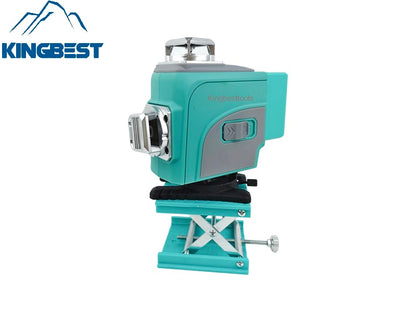 16-line green laser level, 4D laser floor and wall leveling tool, shockproof, drop-proof, and rotatable level free shipping