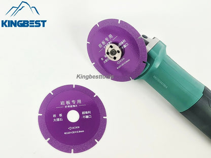 Purple diamond saw blade for porcelain