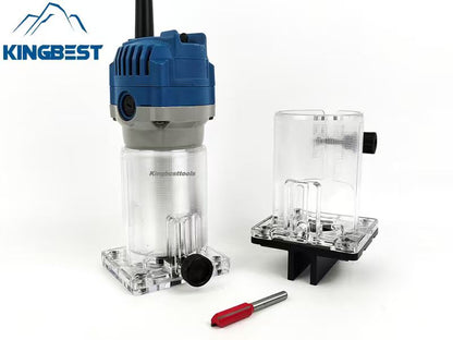 Promotion! 2 in 1 Slotted Base and Bakelite Slotting Locator/65mm Woodworking Trimming Machine Free Shipping to US Mainland A01