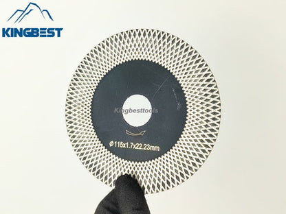 Double-sided Diamond Corrugated Saw Blade For Cutting and Grinding