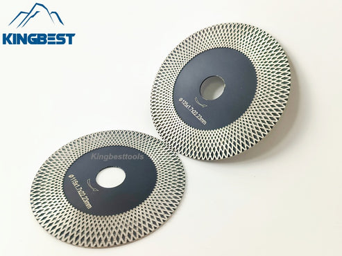 Double-sided Diamond Corrugated Saw Blade For Cutting and Grinding