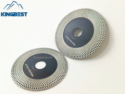 Double-sided Diamond Corrugated Saw Blade For Cutting and Grinding