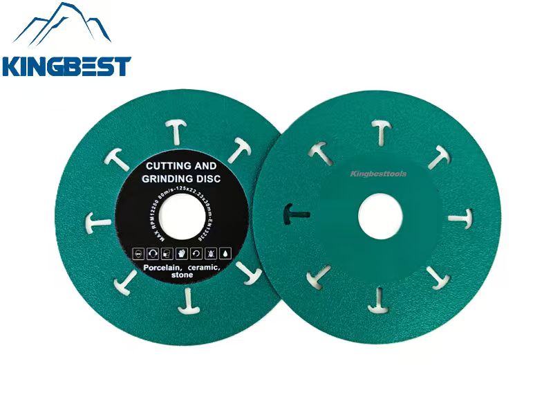 Diamond discs for cutting and grinding