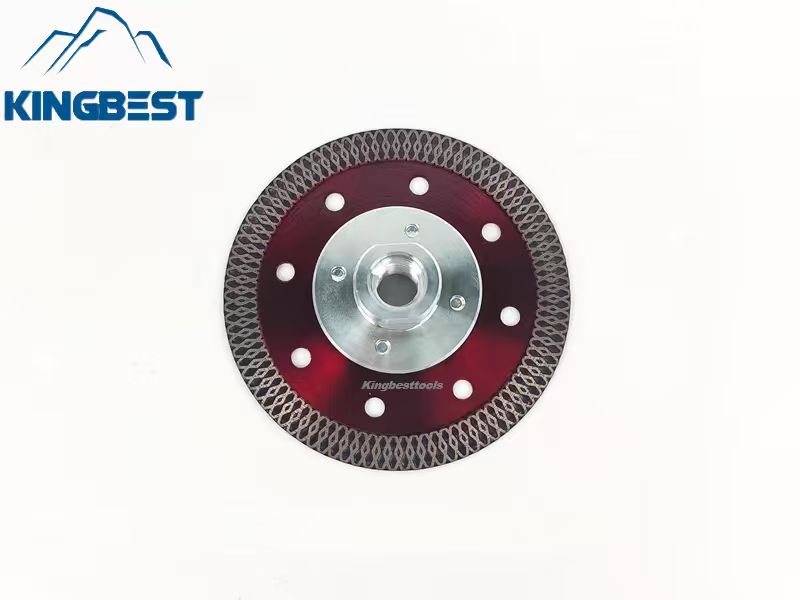 Red Diamond Cutting Marble Ceramic Turbo Saw Blade for Porcelain Tile Cutting Disc