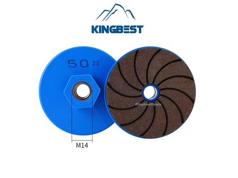 80mm 3 Inch Polishing Pad Resin Edge Grinding Wheel M14