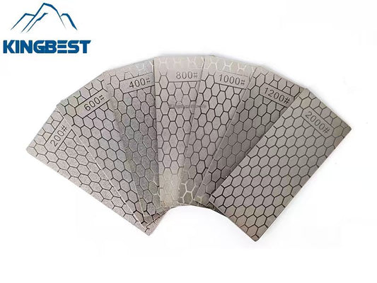 Diamond knife sharpening stone, sharpening tool, electroplated diamond knife sharpening stone
