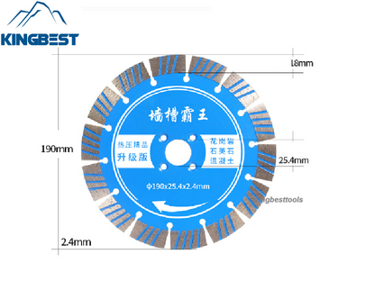 Wall Blades For Concrete，Granite and Quartz