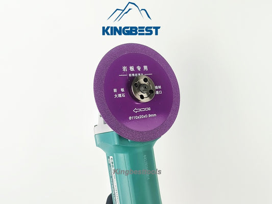 Purple diamond saw blade for porcelain
