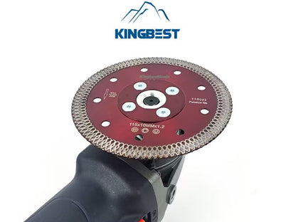 Red Diamond Cutting Marble Ceramic Turbo Saw Blade for Porcelain Tile Cutting Disc