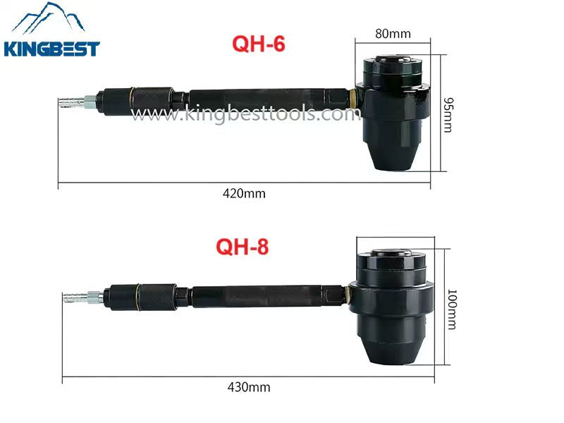 Pneumatic Hammer With Bush Hammer