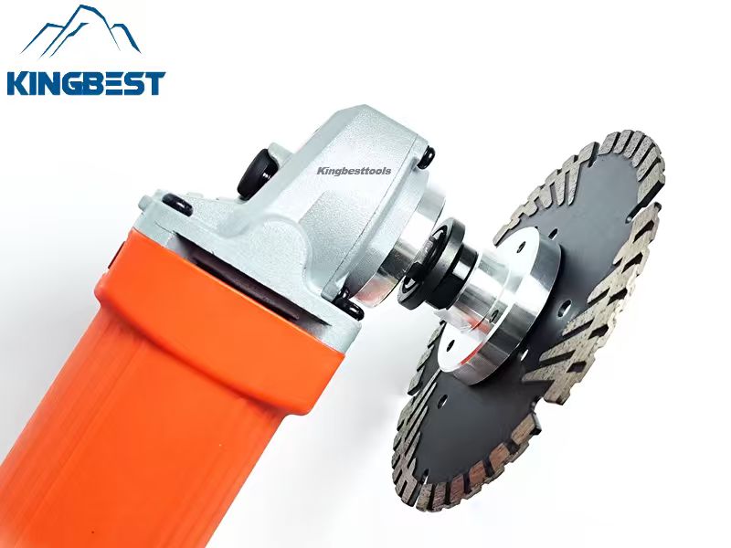 Diamond saw blades for grooving and polishing granite and marble, as well as for stone processing.