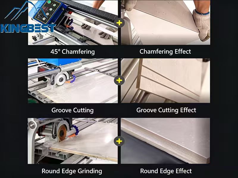 Electric bridge cutter for  cutting ,0-45 degree chamfering, grooving and rounding edges of stones free shipping only ship to US A01