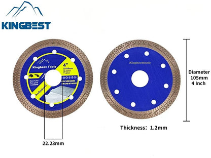 105mm Upgraded Diamond Saw Blade For Porcelain