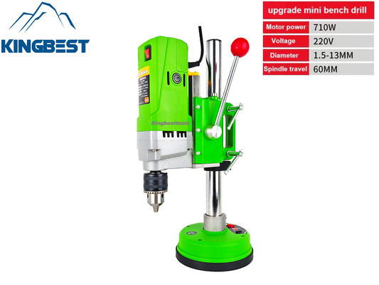 upgrade mini bench drill with battery suction cup free shipping