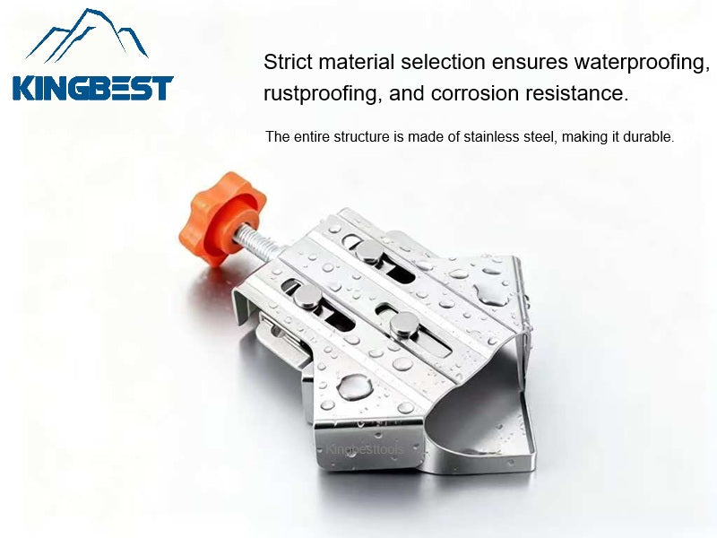 Adjustable right-angle clamp woodworking tool right-angle fixed clamp corner tool clamp