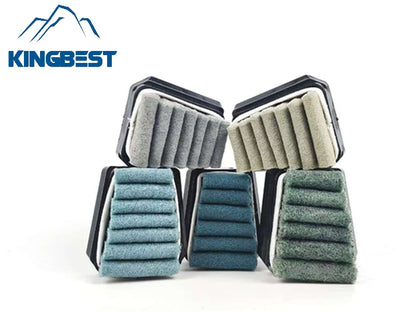 Horseshoe-shaped matte surface abrasive fiber brush,  trapezoidal matte surface brush,  Frankfurt sponge brush