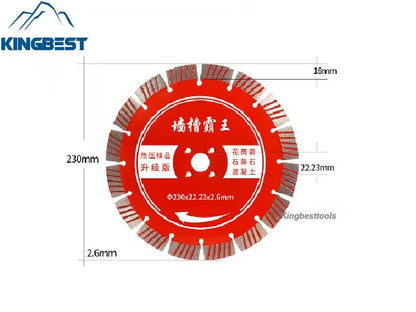Wall Blades For Concrete，Granite and Quartz
