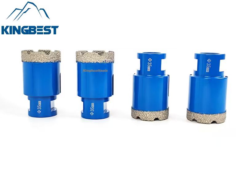 5/8-11 Vacuum Brazed short core drill bit diamond hole saw cutter master ceramic tile marble drilling tools