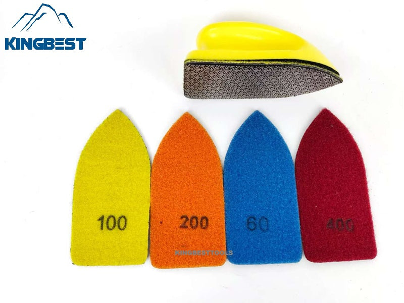 Electroplated Diamond Polishing Pads With Handle--Handle for free