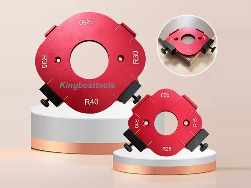 4 in 1 Woodworking Fillet Positioning Template Contour Ruler Fillet Mold R10-R50-Free Shipping To US Mainland A01
