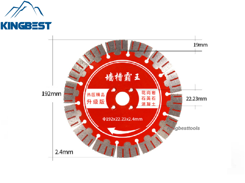 Wall Blades For Concrete，Granite and Quartz