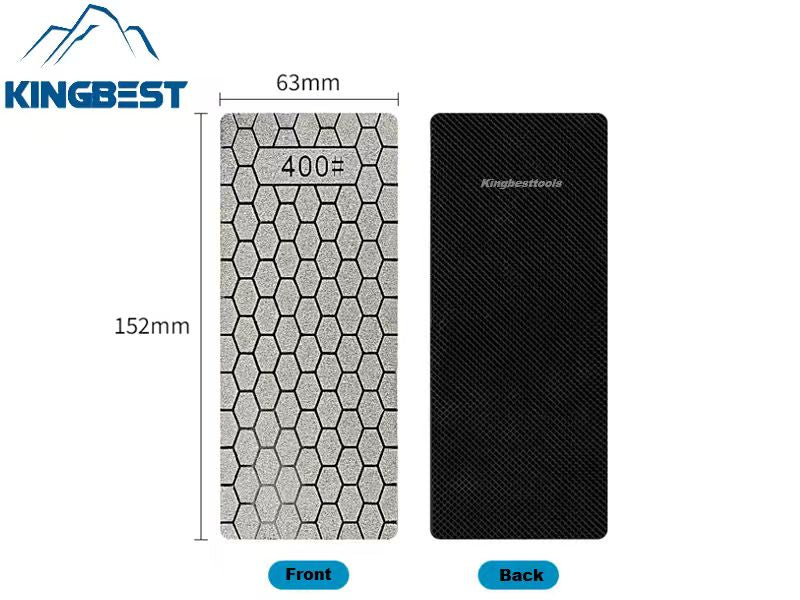 Diamond knife sharpening stone, sharpening tool, electroplated diamond knife sharpening stone