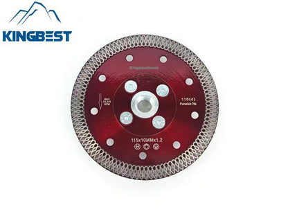 Red Diamond Cutting Marble Ceramic Turbo Saw Blade for Porcelain Tile Cutting Disc