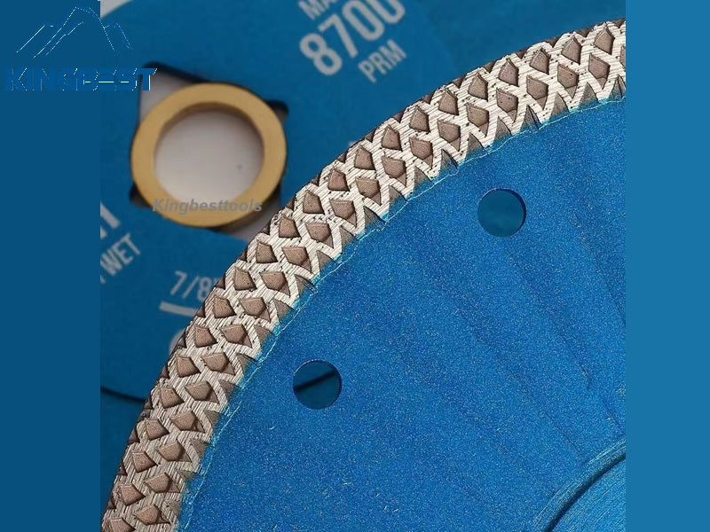 22.23mm Blue Turbo Saw Blades For Cutting