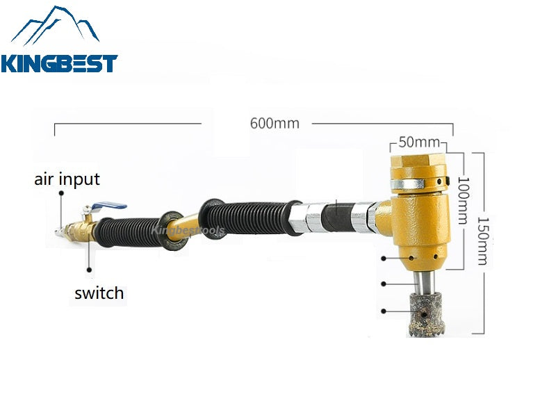 Pneumatic Chisel Machine for Bushhamered/Chiseled/Pineapple/Rough Surface