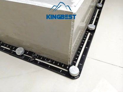 Universal hole locator (12-fold ruler) free shipping