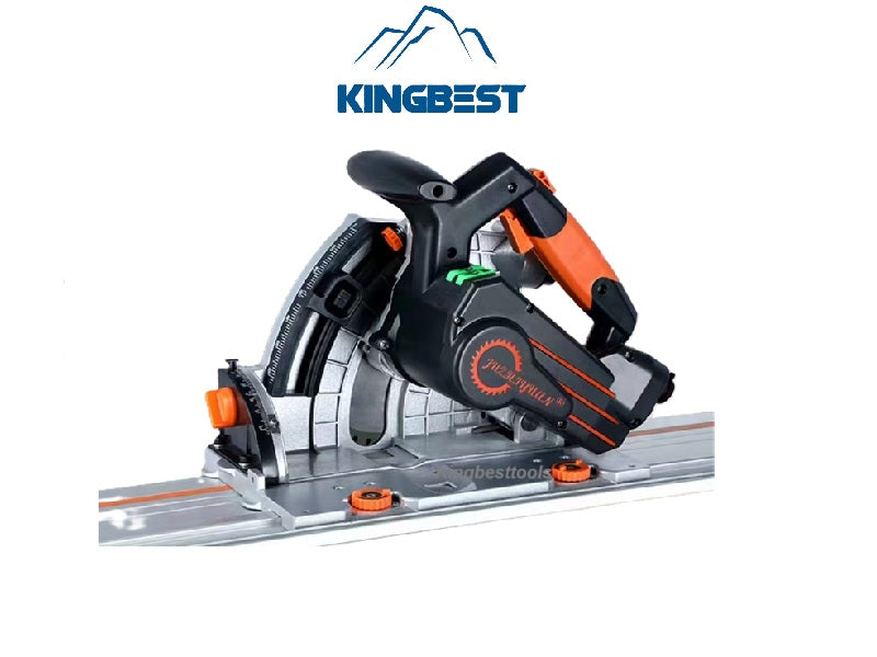 New portable brushless track saw, professional woodworking precision circular track saw free shipping A01/A02