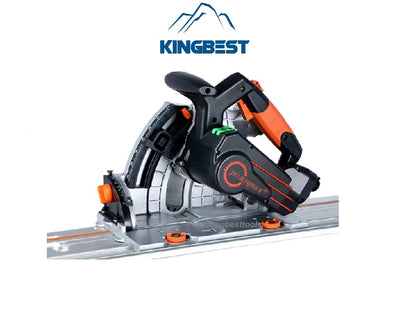 New portable brushless track saw, professional woodworking precision circular track saw free shipping A01/A02