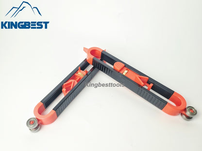 Profile Scribing Ruler Contour Gauge With Lock Adjustable Locking Woodworking Ruler -Free Shipping To US Mainland A01