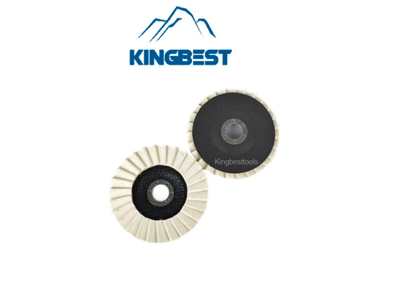 130mm Louver Felt Wool Wheel Polishing Wheel Angle Grinder Polishing Pads