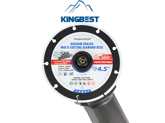 Metal Rebar Vacuum Brazed Multi Cutting Diamond Disc