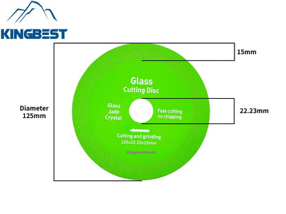 Top Selling Kingbest Glass Cutting Discs