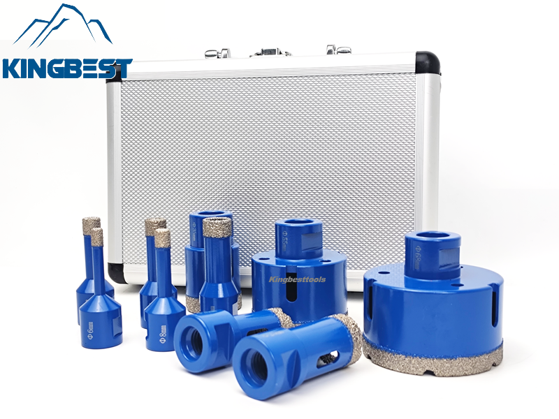 Diamond Core Drill Bit Set 10 pcs ~Free Shipping to US Mainland Only A01