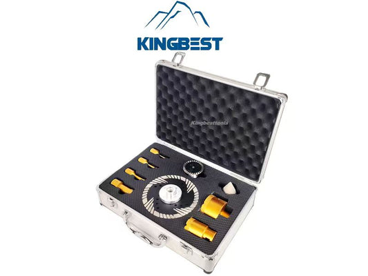 9 PCS Universal Diamond Bit Set Cutting Grinding and Drilling Kit with M14 Free Shipping